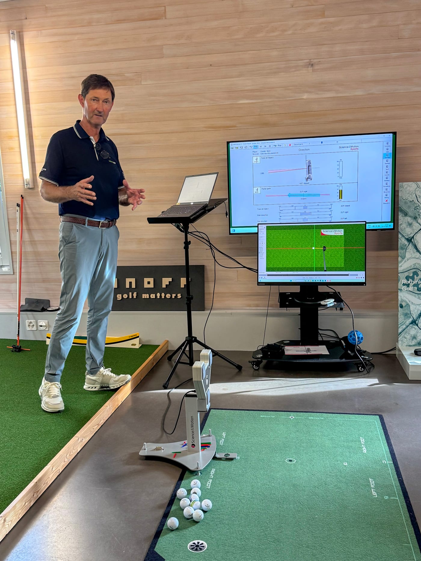 Putten wie die PGA-Profis Max Homa, Adam Scott oder Victor Hovland