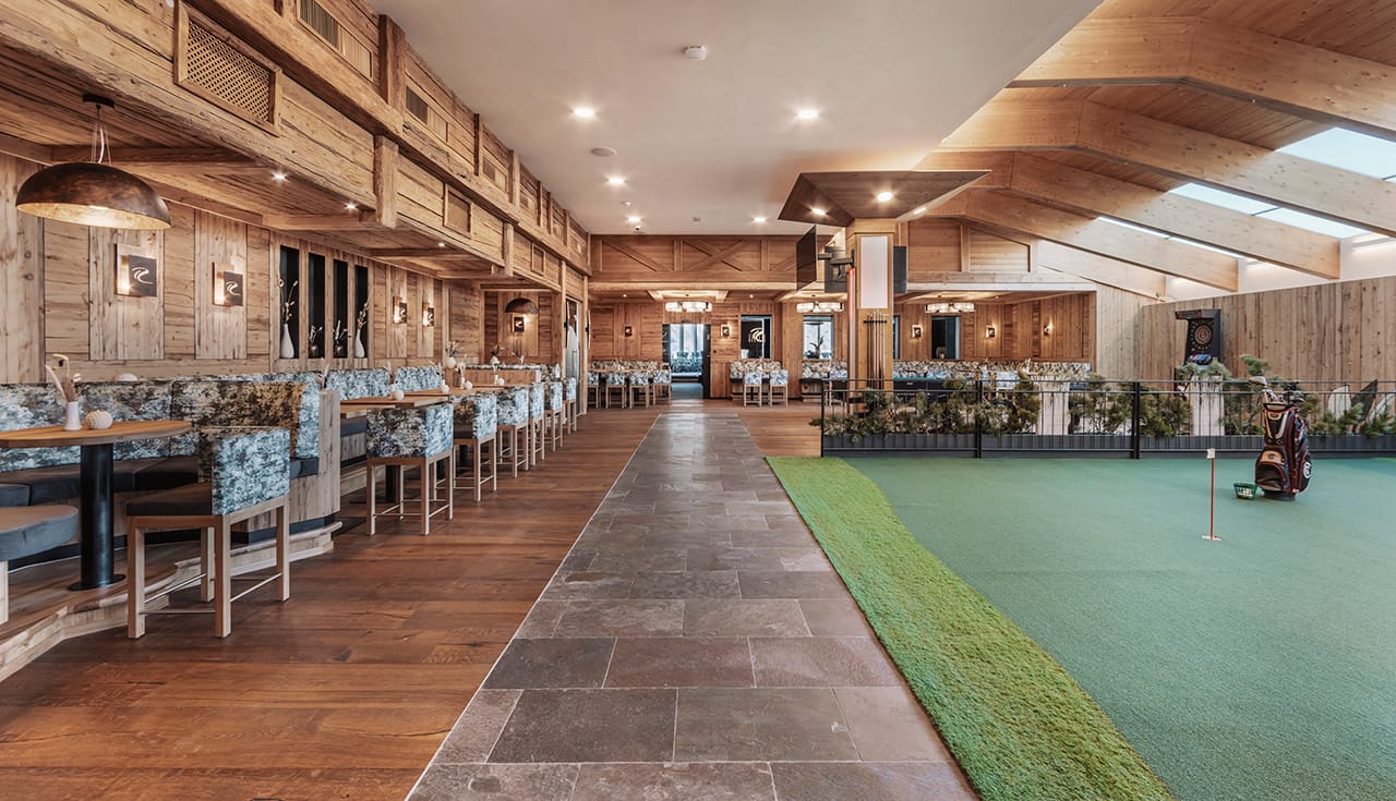 Golfen auf 2’200 Metern – auch im Winter