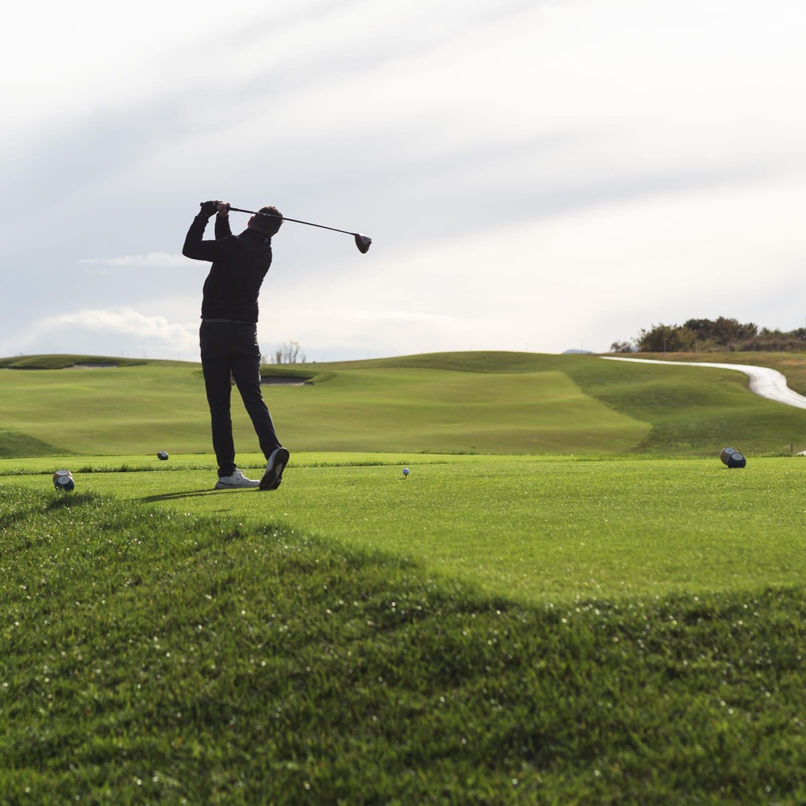 Franciacorta Golf Club, umgeben von Weinbergen